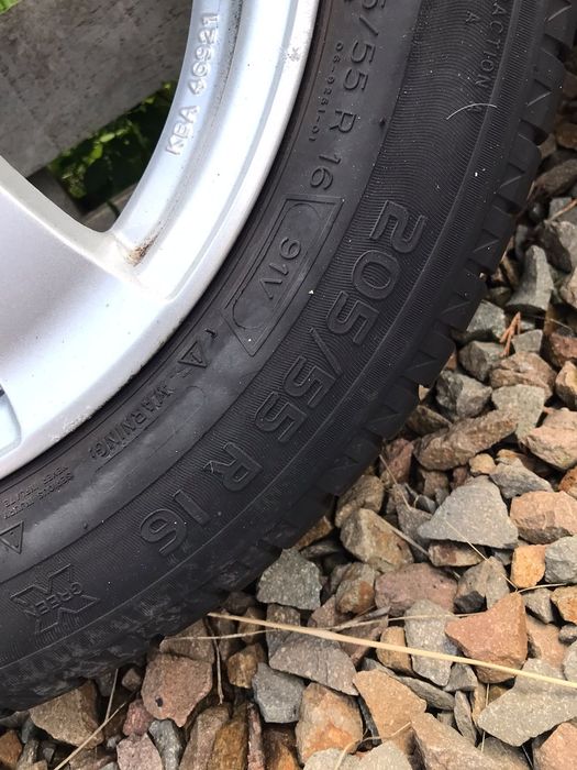 Felgi aluminiowe MSW 16" + opony Michelin 205/55 R16 – komplet 4 szt. | 5x100