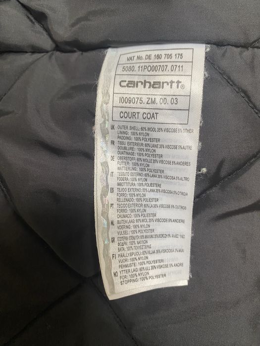 Casaco Carhartt Court Coat