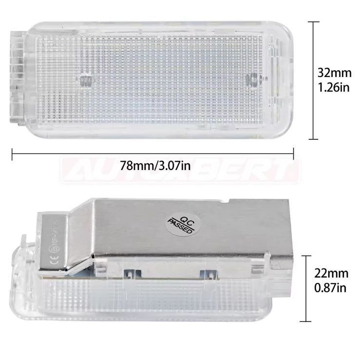 Led Підсвітка номера Citroen C3 C4 C5 Renault Peugeot 306 308 Duster