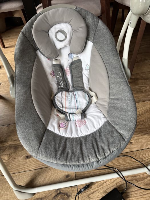 Bujaczek elektryczny Lionelo Ruben szary niebieski