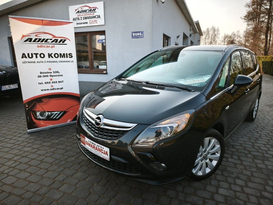 Opel Zafira 2.0 CDTi 130KM # Navi # Półskóra # 7 osobowa # PDC # GWARANCJA !!!
