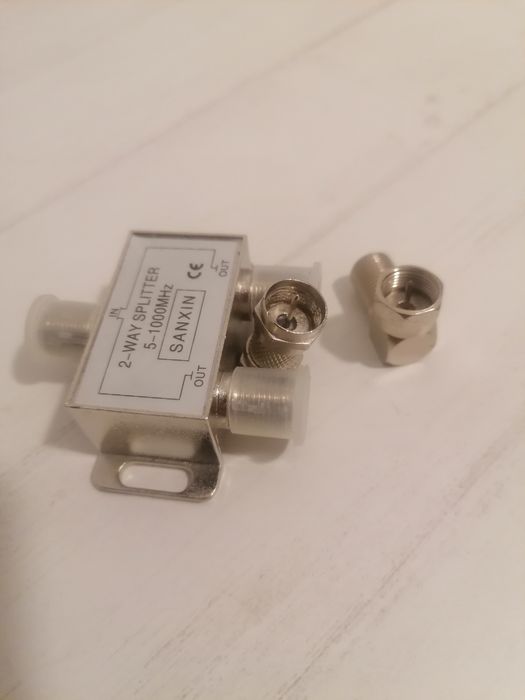 Repartidor Dados Adaptador ADSL Modem Telefone Internet Rede TV