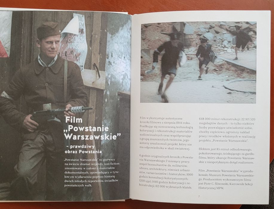 Film DVD "Powstanie Warszawskie"