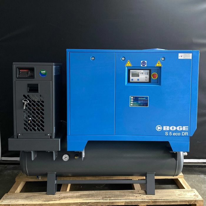 Compressor Parafuso Boge LS 5 ECO DR Usado