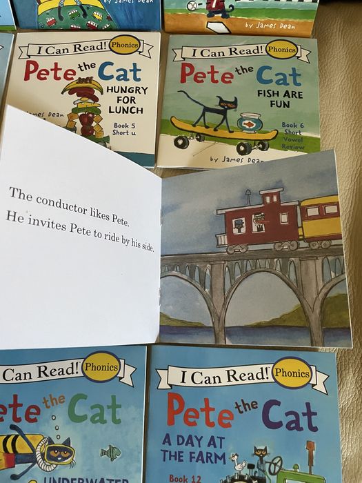 I can read książeczki do samodzielnego czytania po angielsku Pete Cat