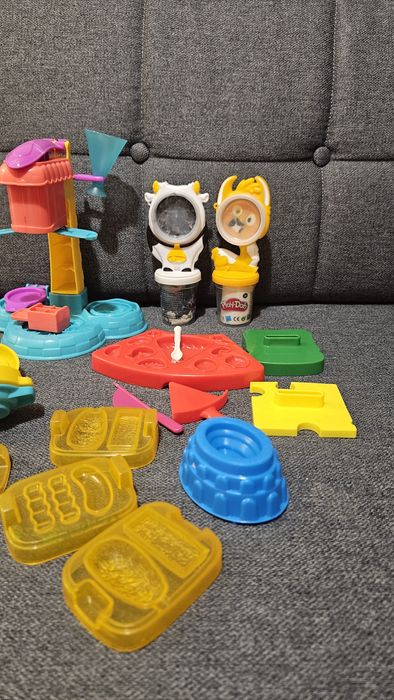 Play Doh ciastolina lodziarnia + inne