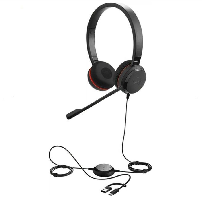 Нова гарнітура Jabra Evolve 20 MS Stereo + перехідник USB-C | Кількість