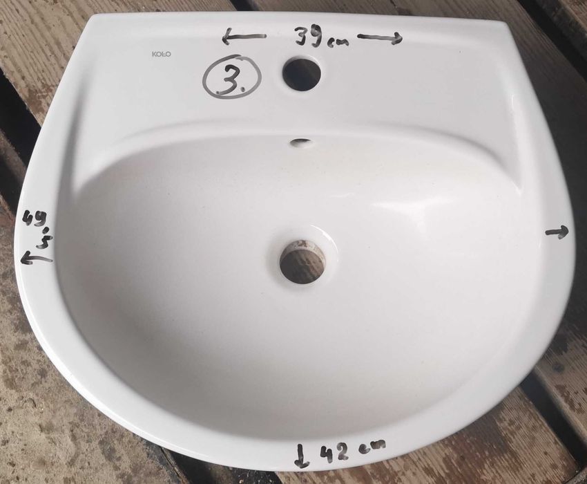 Umywalka ceramiczna firmy "KOŁO" - nr 3
