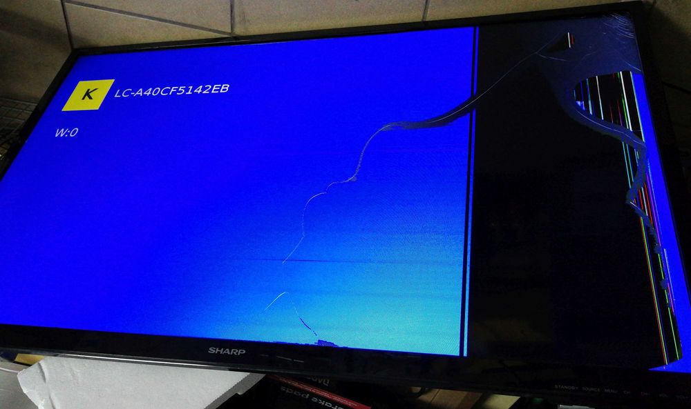 telewizor Sharp Aquos 40 LC40CF5142E lcd tv smart dvbt2 hdmi wifi usb