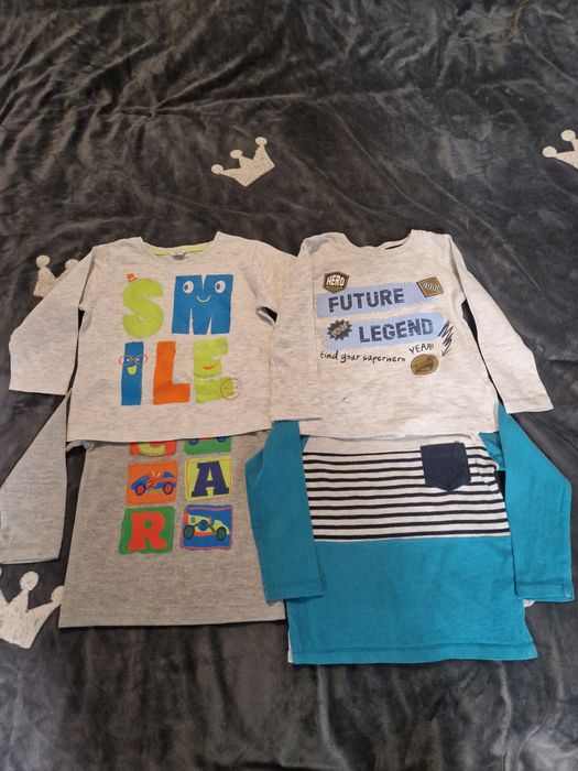 Bluzki na długi rękaw w rozm.86 firm Cool Club, 5.10.15 i Pepco