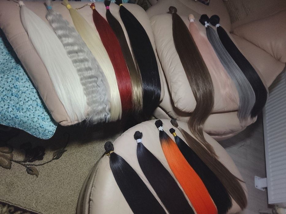 Волосся для нарощування, БЛОНД,біо