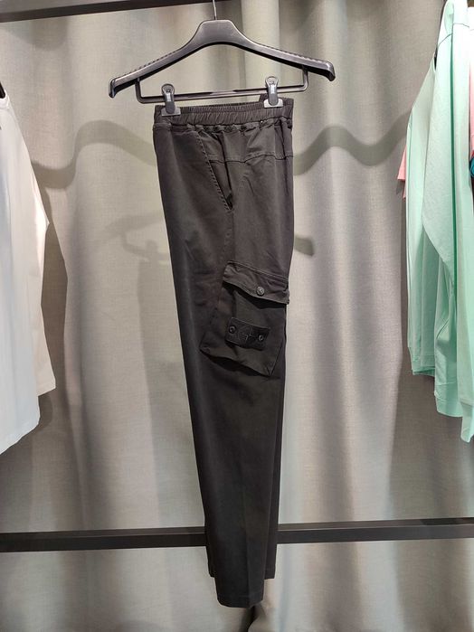 Штани STONE ISLAND 310F2 Ghost Piece Cargo Pants Black SI0132-BK
