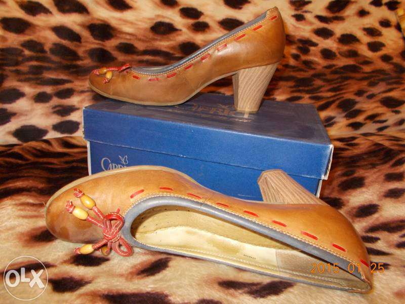 Туфлі Caprice шкіряні, зручні, р. 40