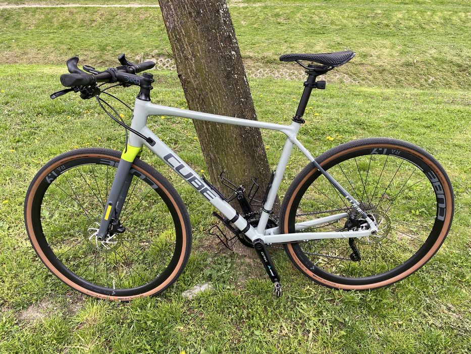 Cube SL Road Pro 56 M, GRX 2x10, jak nowy, gravel z prostą kierownicą
