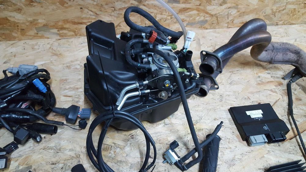 SWAP Ninja 650 z650 kompletny licznik TFT 2021r 5000km SILNIK