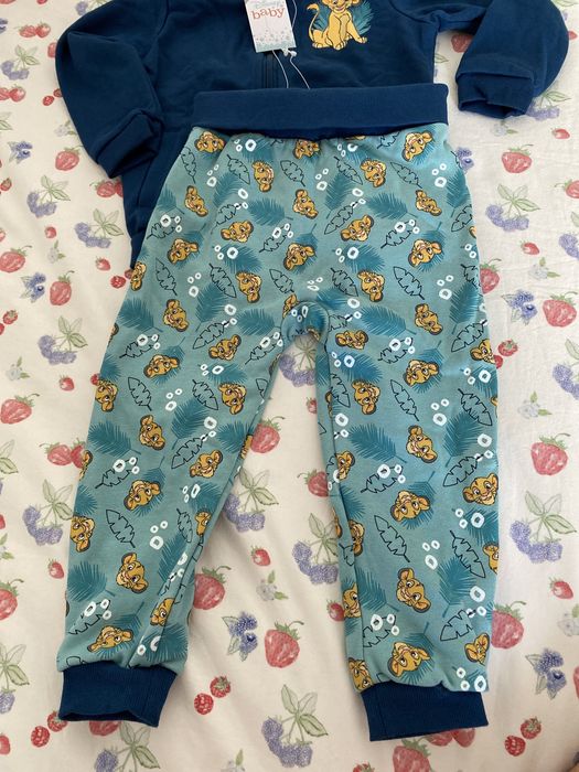 Conjunto casaco e calças - simba - 12/24 meses