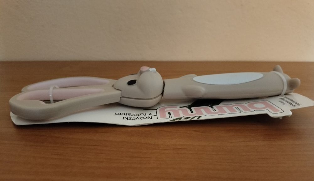 Nożyczki z futerałem Bunny / Króliczek Joie