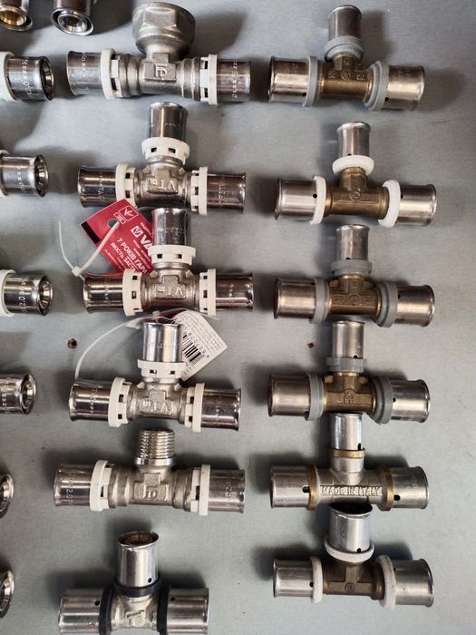 Переходник муфта угол тройник пресс фитинг