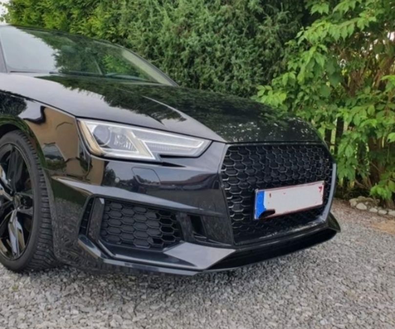 Zderzak przedni kompletny A4 S4 RS4 b9 tuning plaster miodu
