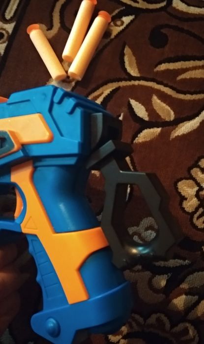 Бластер с мягким патронами