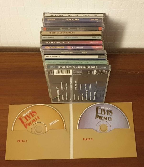 Oryginalne płyty CD audio 90,80