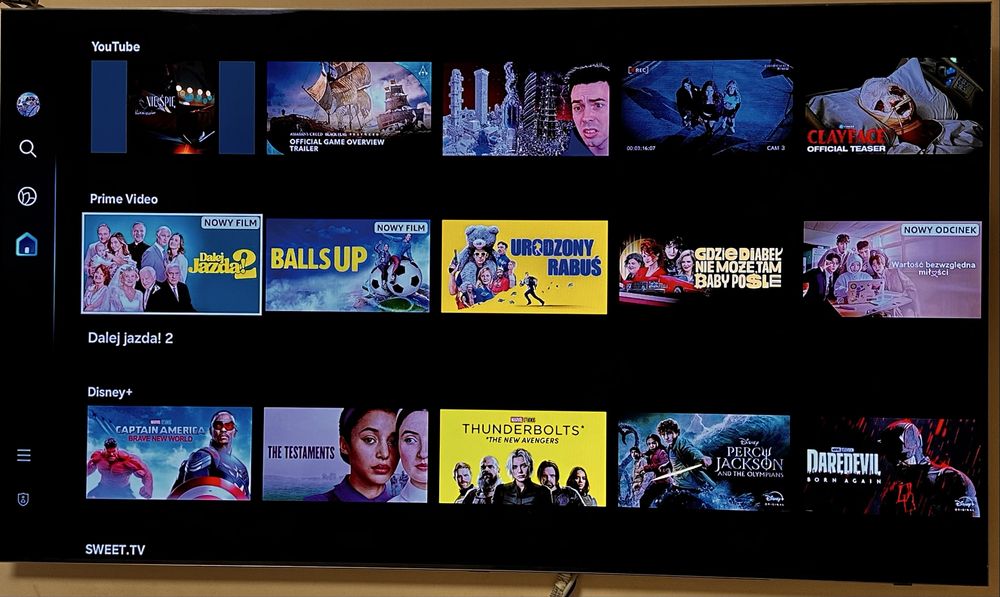 Telewizor OLED Samsung QE65S90C 65 cali 4K UHD 144Hz