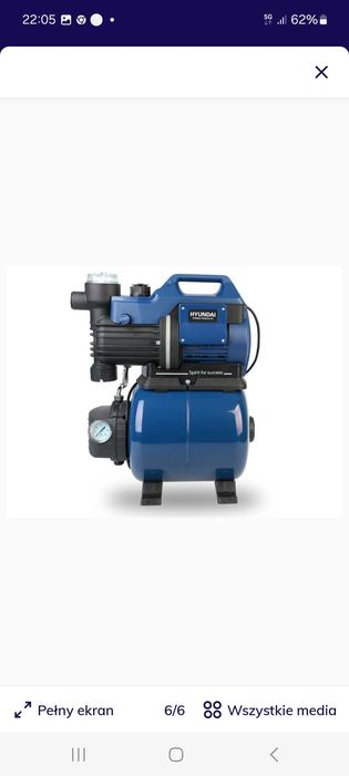 Hyundai Domowa Pompa Wodna 3300 L/h 35m