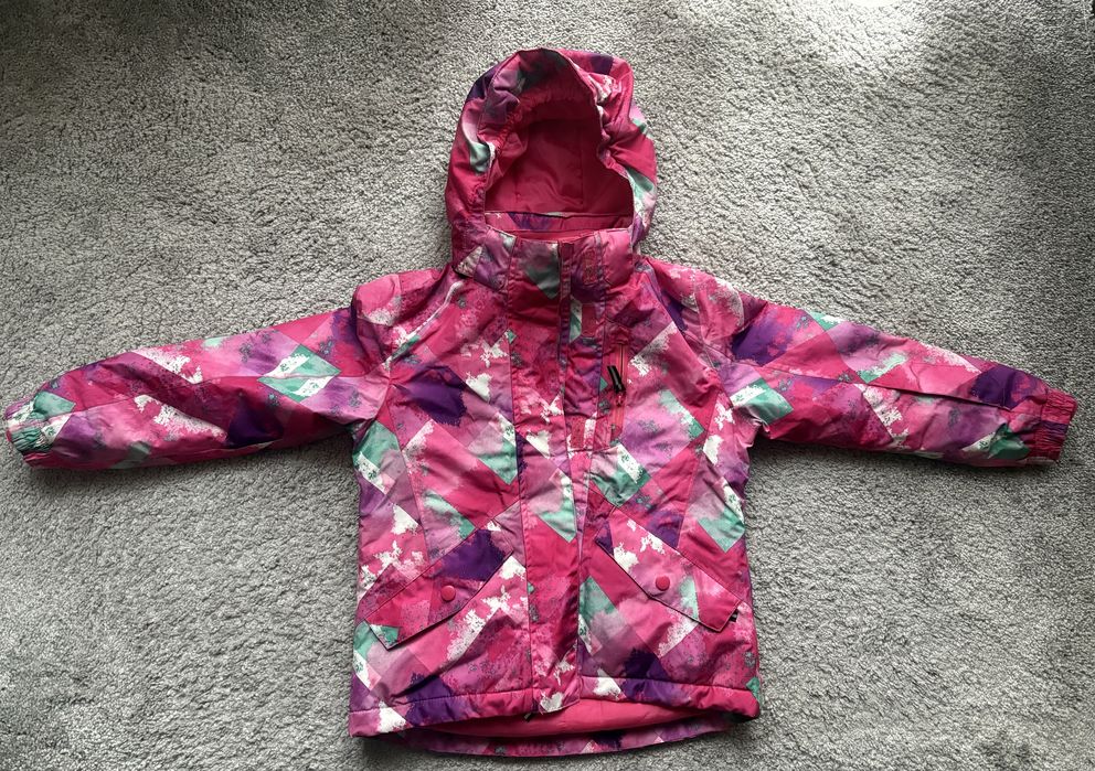 Kurtka i spodnie narciarskie dla dziewczynki 122 / 128