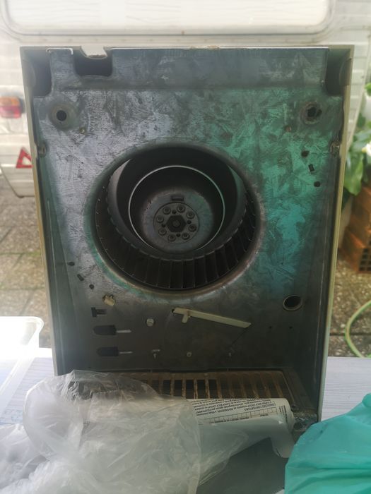 Secador de mãos em bom estado