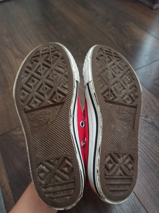 Converse czerwone wysokie