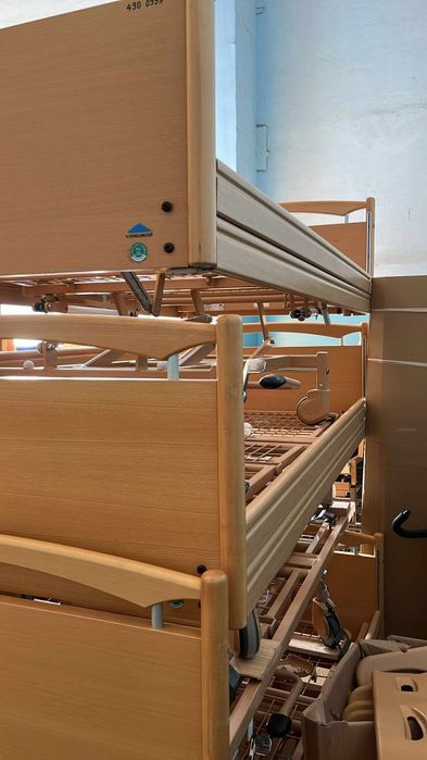 Łóżko  rehabilitacyjne hydrauliczne 3funkcyjne tanio ładne bezawaryjne