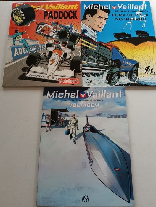 75 Michel Vaillant Books Since 1977 from Various Collections and Publishers