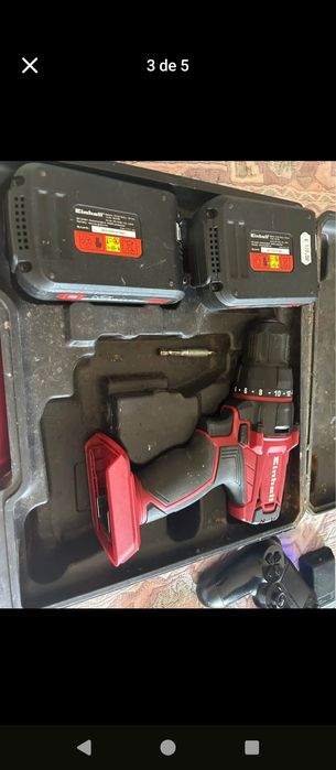 Einhell aparafusar e furar