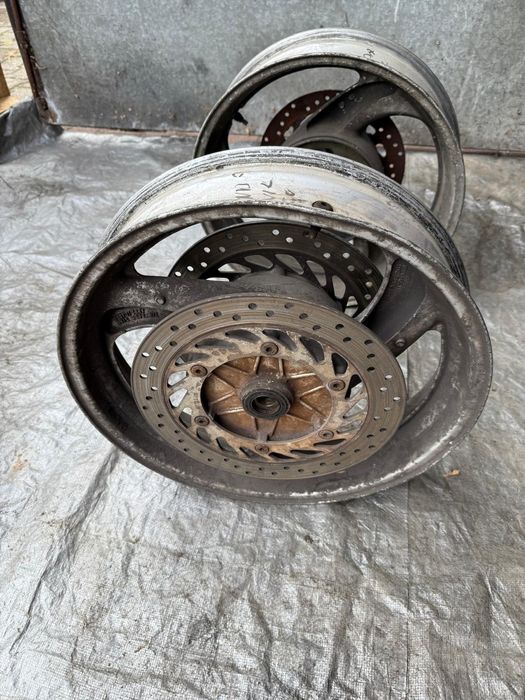 Honda devile 650 koła przód tyłu