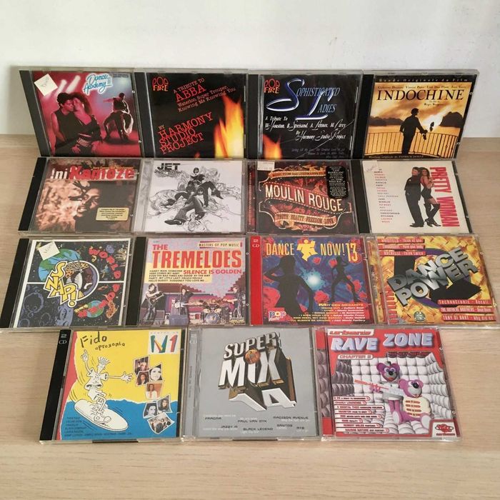 CDs de música - 1€, 2€ e 3€