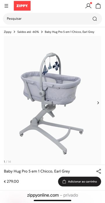 BABY HUG PRO (berço portátil)