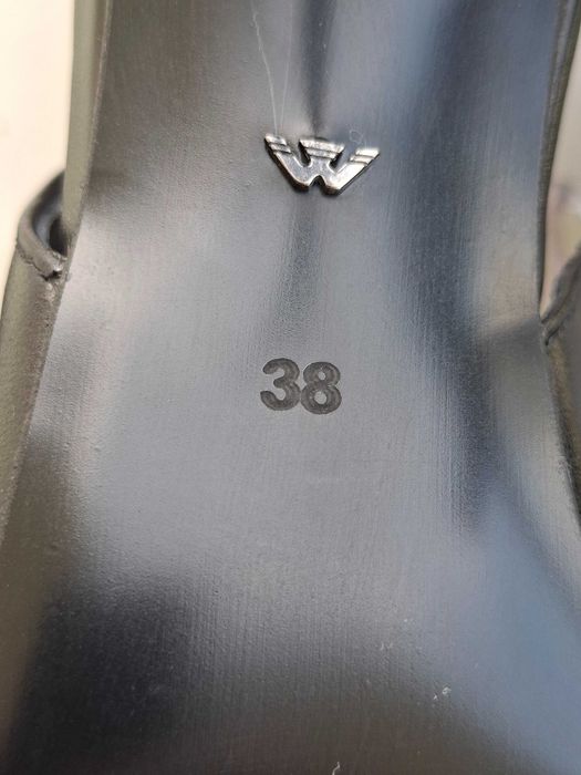 Wojas czółenka/szpilki czarne r. 38 – stan idealny