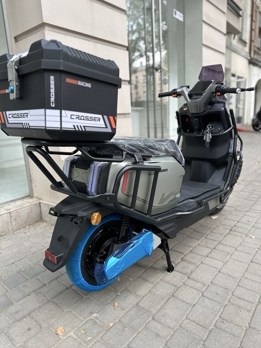 Электроскутер Crosser CR 13 PRO . Электромопед. Литий 72V-30-71А