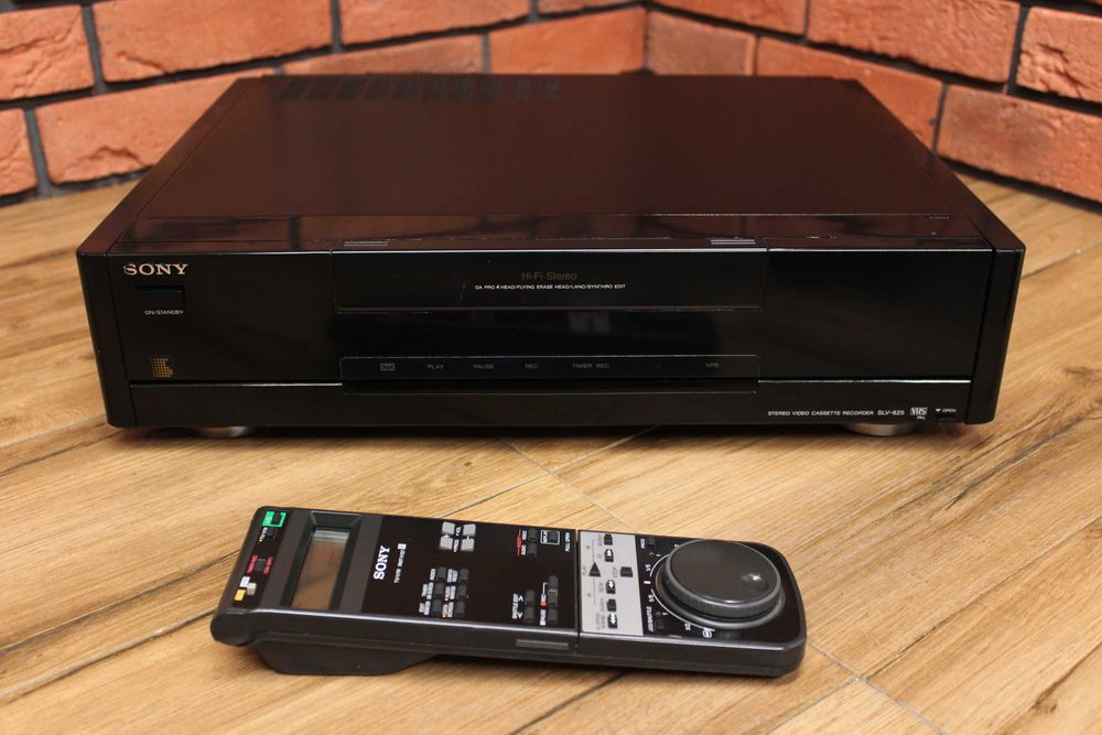 ‼️ Magnetowid VHS Sony SLV-825 VC Po przeglądzie !  + Pilot RMT-V127 ‼️