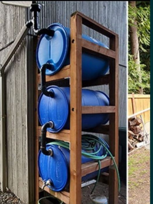 Beczki na deszczówkę 200L