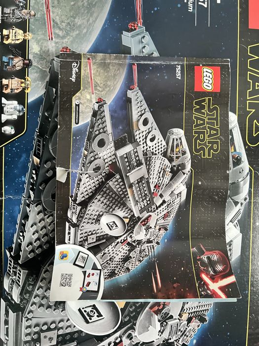 LEGO Star Wars 75257 Sokół Millennium - BEZ FIGUREK
