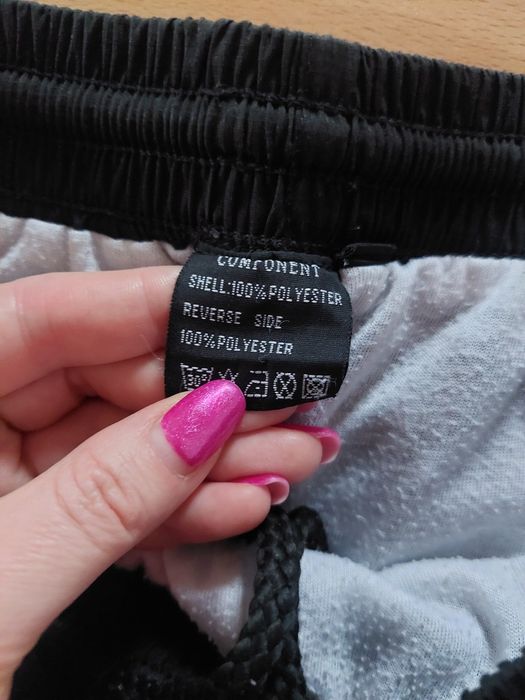 Spodnie męskie, dresy Puma, śliski materiał