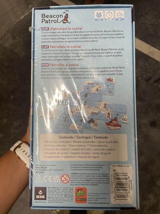 Jogo patrulha da costa