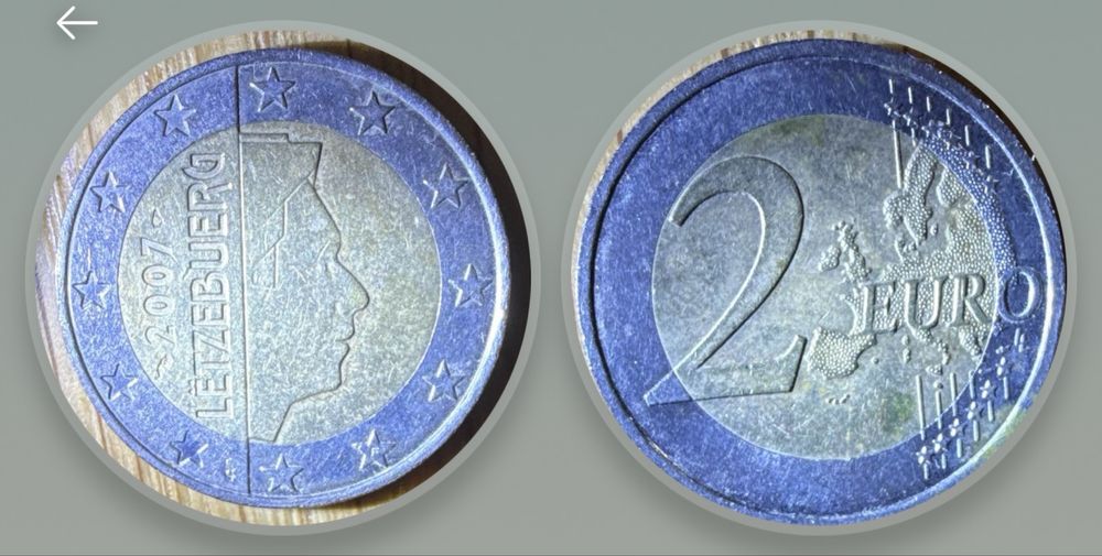 Moeda 2 Euros Henrique I 2007