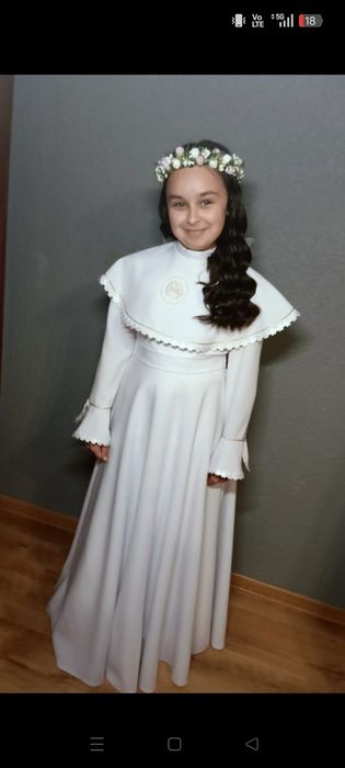 Alba  komunijna dla dziewczynki