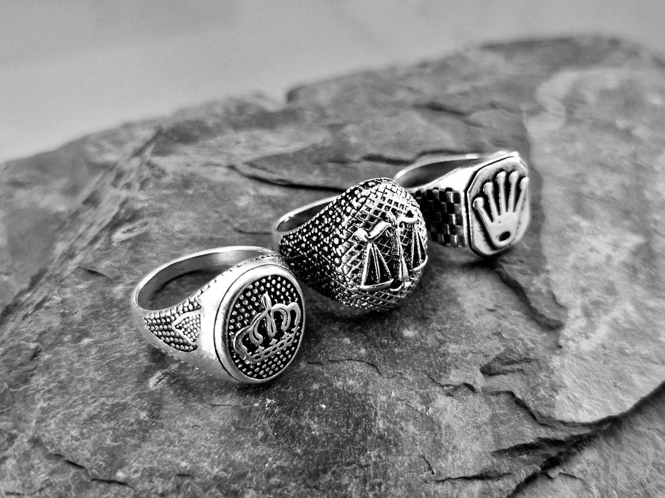 Anéis motard anel homem tamanho 17 ate 22