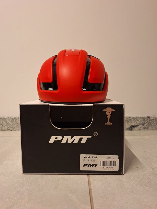 Nowy Kask Rowerowy PMT