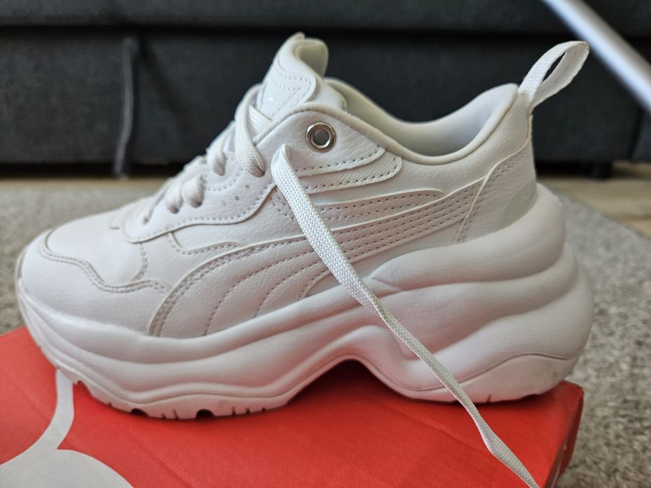Półbuty Puma Cilia Wedge białe 36