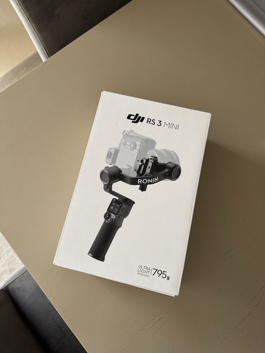 DJI RS 3 Mini – Como novo / Pouco uso