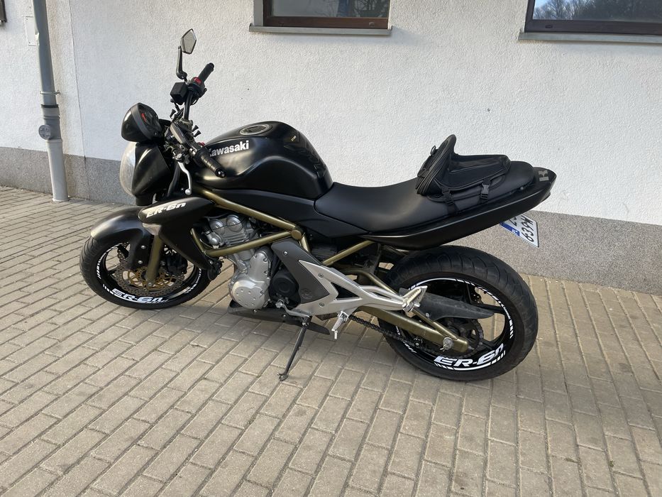 Kawasaki er-6n 650ccm zamiana